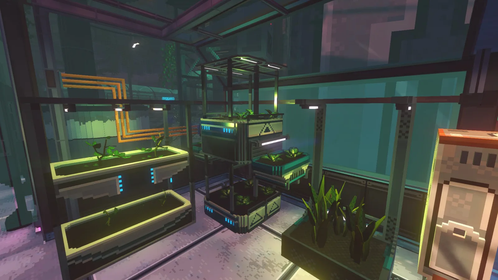 Indoor greenhouse growing modules